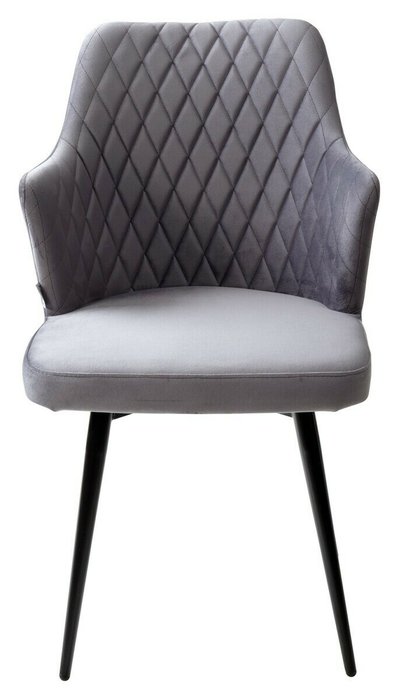 Стул поворотный Herman серого цвета - лучшие Обеденные стулья в INMYROOM
