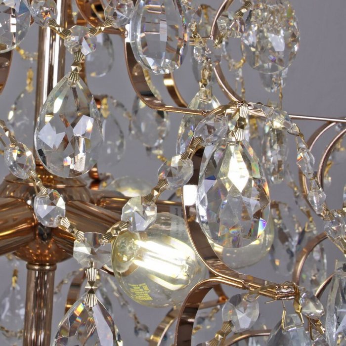 Хрустальная люстра 62300-0.3-450 FGD (хрусталь, цвет прозрачный) - лучшие Потолочные люстры в INMYROOM