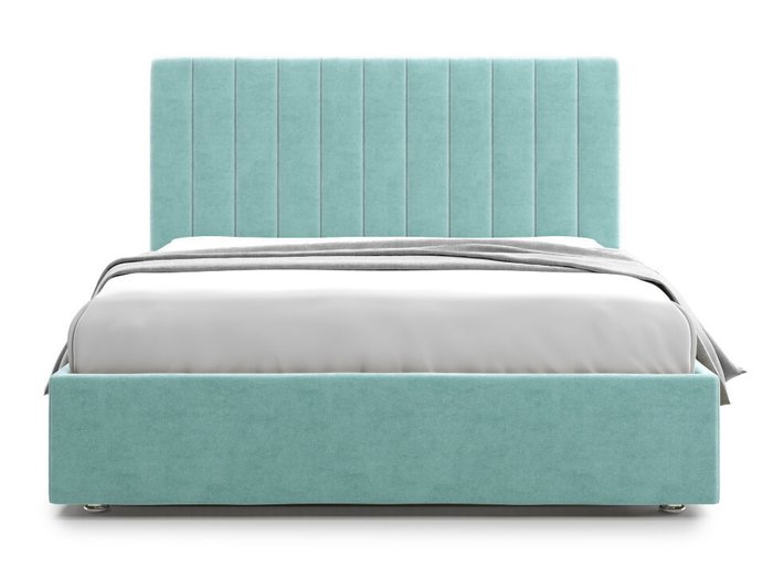 Кровать Premium Mellisa 160х200 бирюзового цвета с подъемным механизмом - купить Кровати для спальни по цене 58000.0