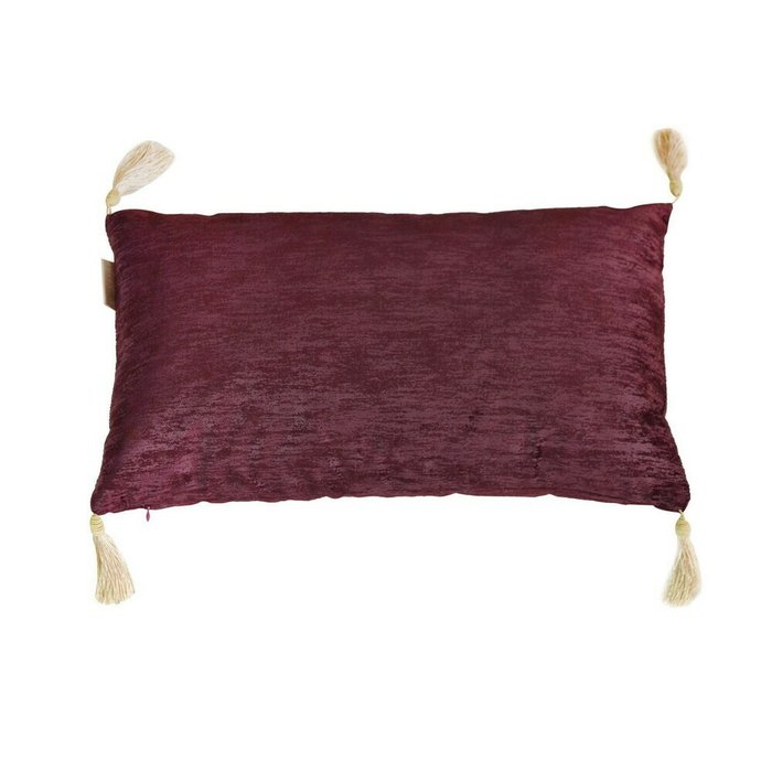 Наволочка Эстер 30х50 бордового цвета - купить Чехлы для подушек по цене 1010.0
