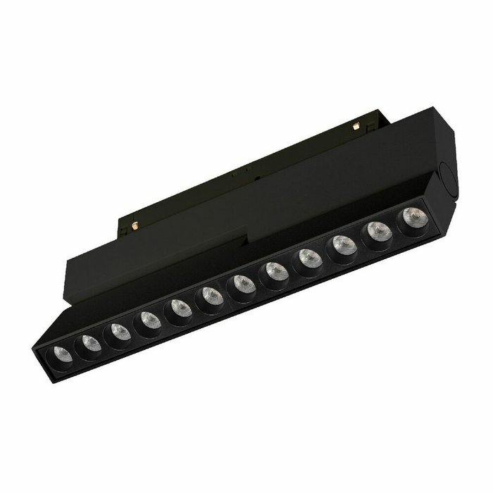 Трековый магнитный светильник Arlight MAG-ORIENT-DOTS-FOLD-S230-12W Day4000-MIX (BK, 30 deg, 48V, DALI) 041864 Трековый магнитный светильник Arlight MAG-ORIENT-DOTS-FOLD-S230-12W Day4000-MIX (BK, 30 deg, 48V, DALI) 041864