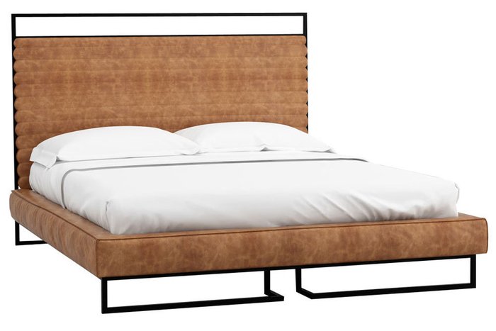 Кровать Loft Грейс Браун 160х200 с подъемным механизмом