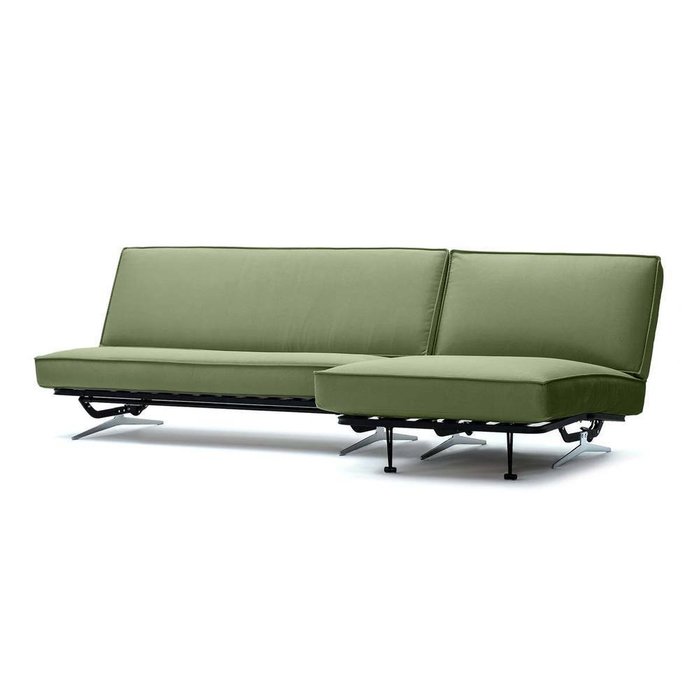 Угловой диван-кровать Арни Galaxy зеленого цвета - купить Угловые диваны по цене 47990.0