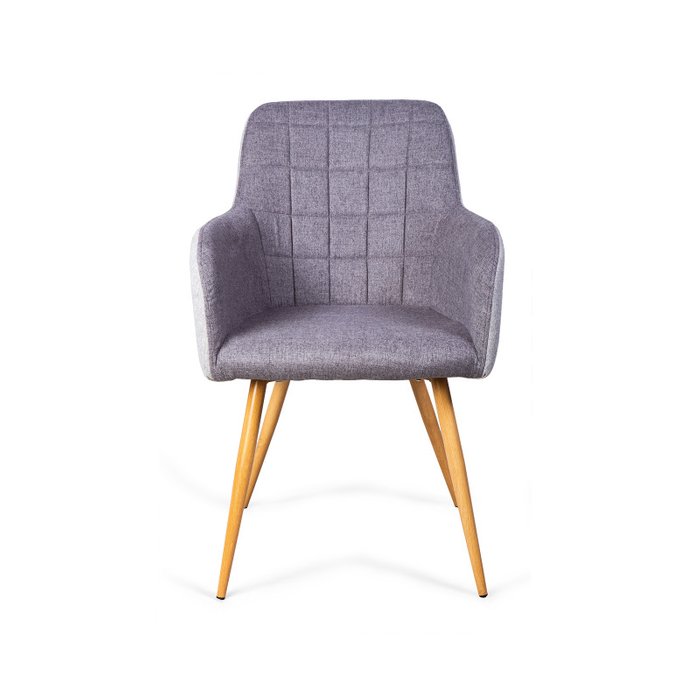 Полукресло Elikeia серого цвета - купить Обеденные стулья по цене 10140.0