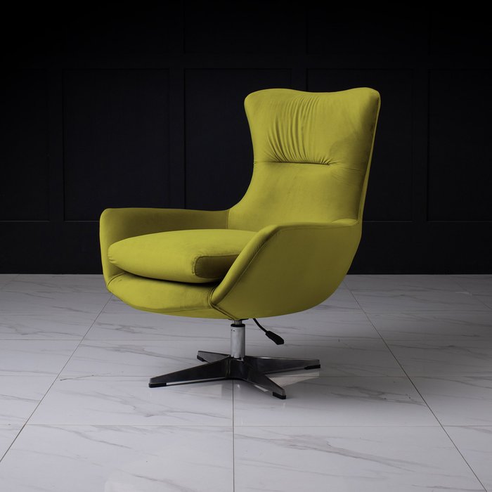 Кресло Pearl зеленого цвета - лучшие Интерьерные кресла в INMYROOM