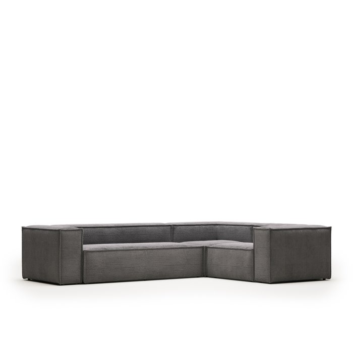 Угловой диван Blok 320х230 серого цвета - купить Угловые диваны по цене 535990.0