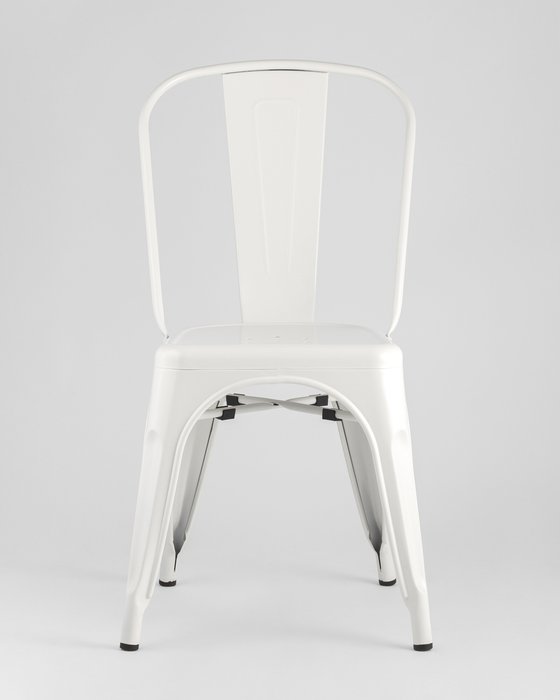 Стул Tolix белого цвета - лучшие Обеденные стулья в INMYROOM