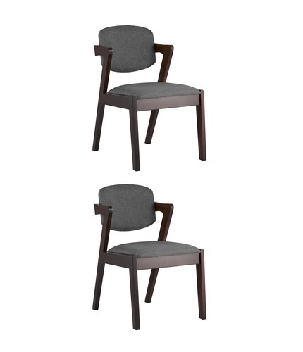 Набор из двух стульев Viva из массива гевеи