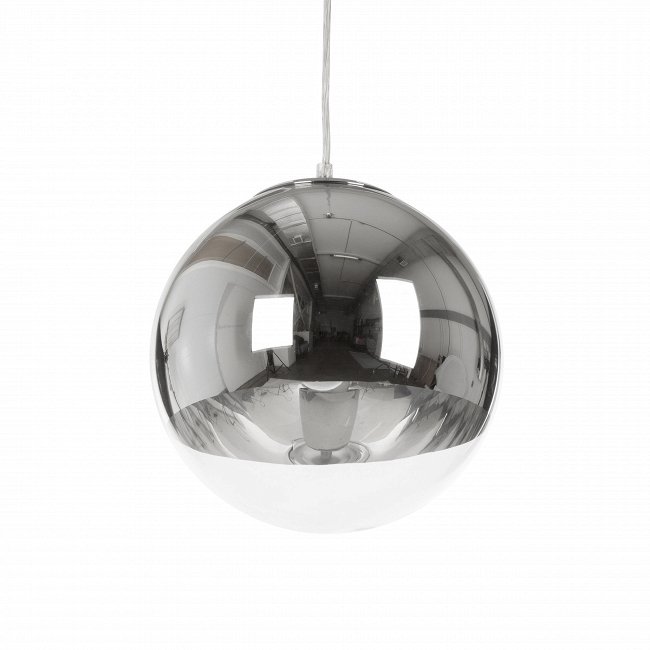 Подвесной светильник Mirror Ball с плафоном цвета хром