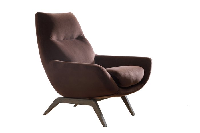 Кресло Relax коричневого цвета - лучшие Интерьерные кресла в INMYROOM