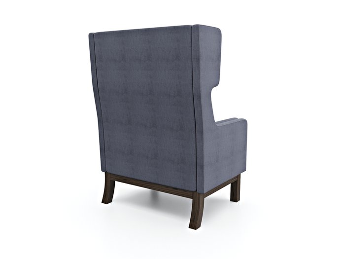 Кресло Айверс Хай серого цвета - купить Интерьерные кресла по цене 28878.0