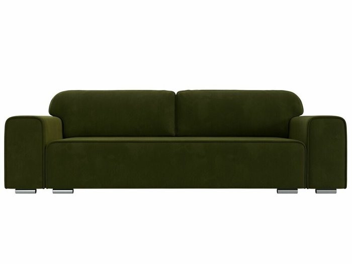 Диван-кровать Лига 029 зеленого цвета - купить Прямые диваны по цене 49999.0