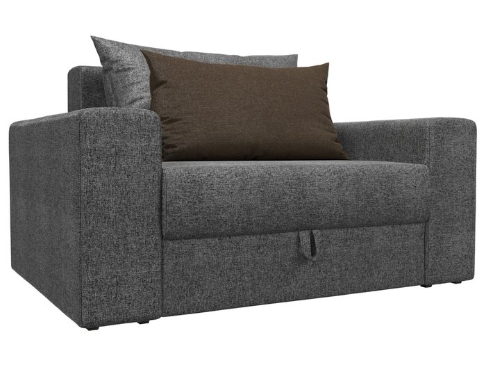 Кресло-кровать Мэдисон серого цвета