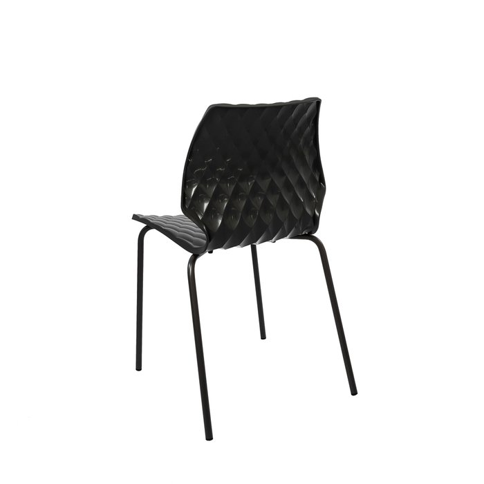 Стул Uni черного цвета  - лучшие Обеденные стулья в INMYROOM