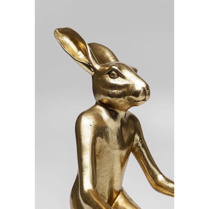 Предмет декоративный Rabbit золотого цвета - купить Фигуры и статуэтки по цене 9618.0