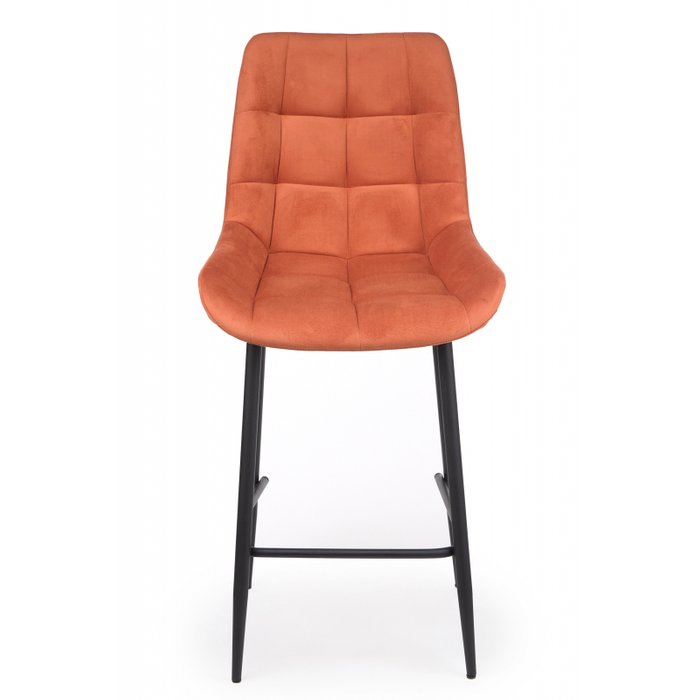 Барный стул Челси 360 терракотового цвета вращающийся - лучшие Барные стулья в INMYROOM Барный стул Челси 360 терракотового цвета вращающийся - лучшие Барные стулья в INMYROOM