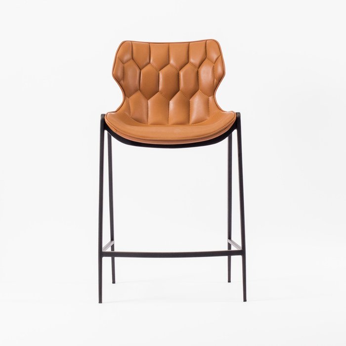 Полубарный стул Найроби Нью светло-коричневого цвета - купить Барные стулья по цене 18990.0