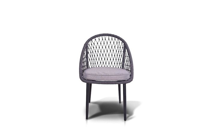Стул Версаль темно-серого цвета - лучшие Садовые стулья в INMYROOM