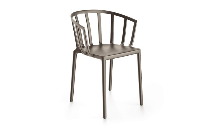 Стул Venice серого цвета  - купить Обеденные стулья по цене 32390.0