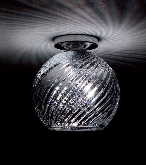 Потолочный светильник Diamond&Swirl Fabbian - лучшие Потолочные светильники в INMYROOM