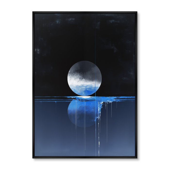 Репродукция картины Lunar reflection, 2024г.