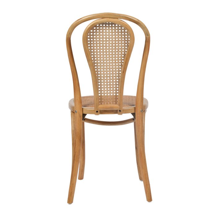 Стул коричневого цвета с деревянным каркасом - лучшие Обеденные стулья в INMYROOM