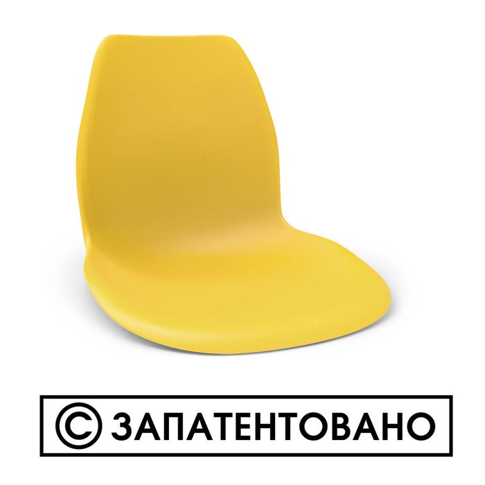 Стул желтого цвета - купить Обеденные стулья по цене 4305.0