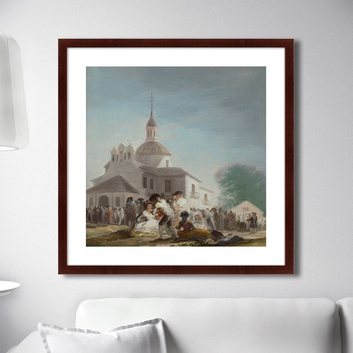 Репродукция картины Saint Isidore's Day At The Saint's Hermitage 1799 г.
