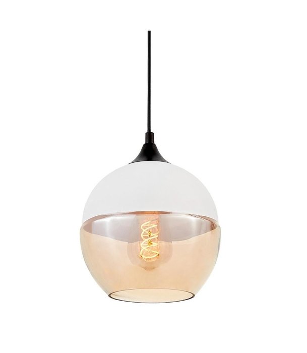 Подвесной светильник Albion янтарно-белого цвета - купить Подвесные светильники по цене 3900.0