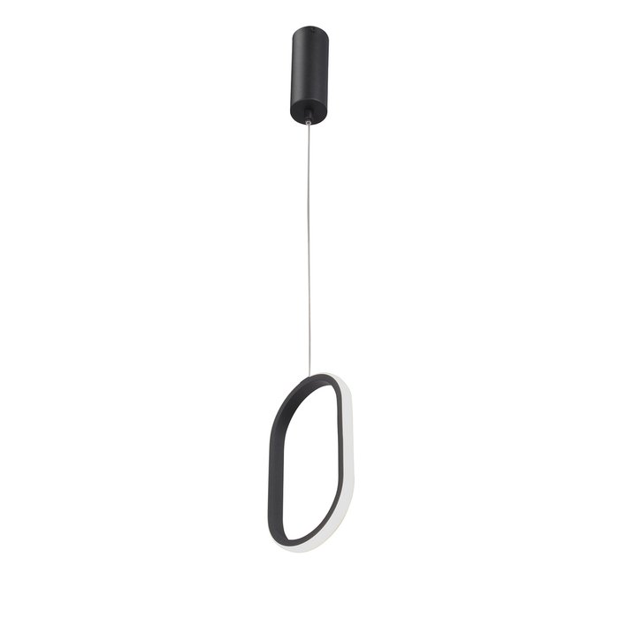 Подвесной светильник V3965-1/1S (металл, цвет черный) - купить Подвесные светильники по цене 5280.0