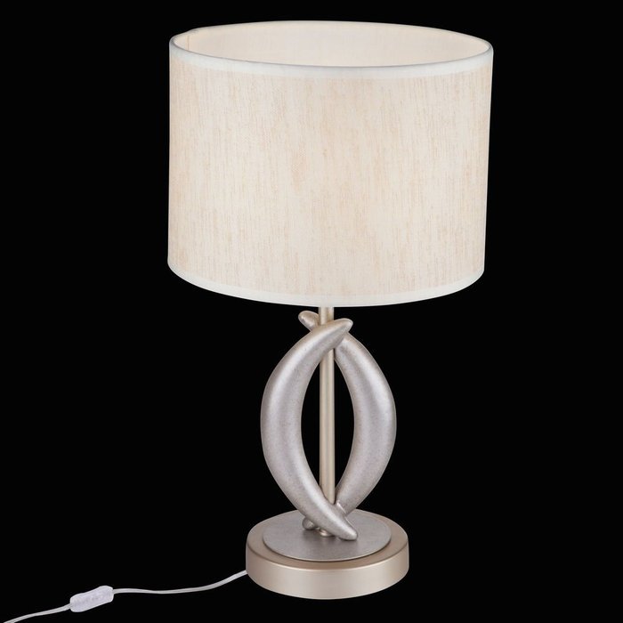 Настольная лампа Cima с абажуром льняного цвета - купить Настольные лампы по цене 6291.0