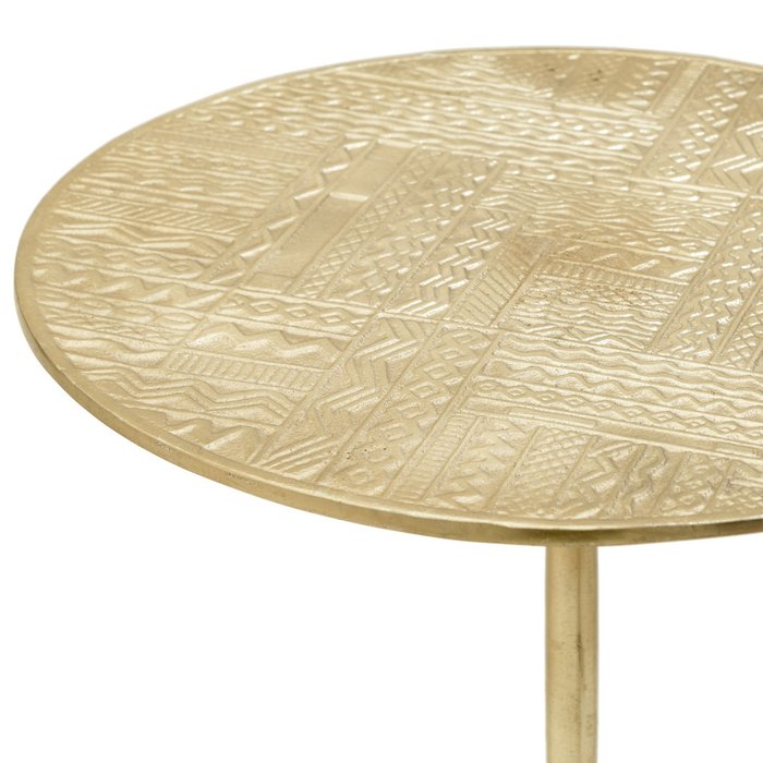 Кофейный столик золотого цвета - купить Кофейные столики по цене 29360.0