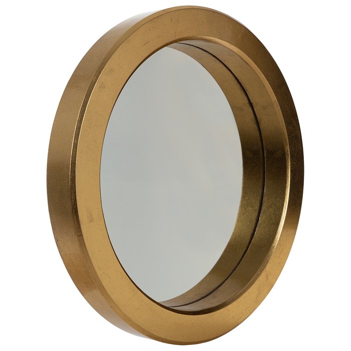 Зеркало настенное Сан-Ремо золотого цвета - лучшие Настенные зеркала в INMYROOM
