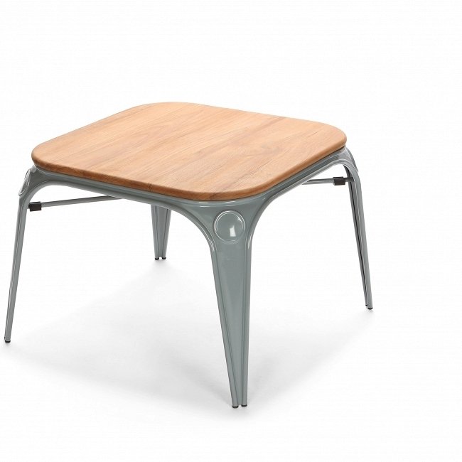 Кофейный стол "Louix" из дерева и стали - лучшие Журнальные столики в INMYROOM
