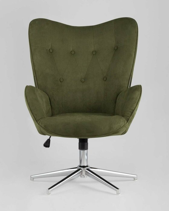 Кресло Филадельфия темно-зеленого цвета - лучшие Офисные кресла в INMYROOM
