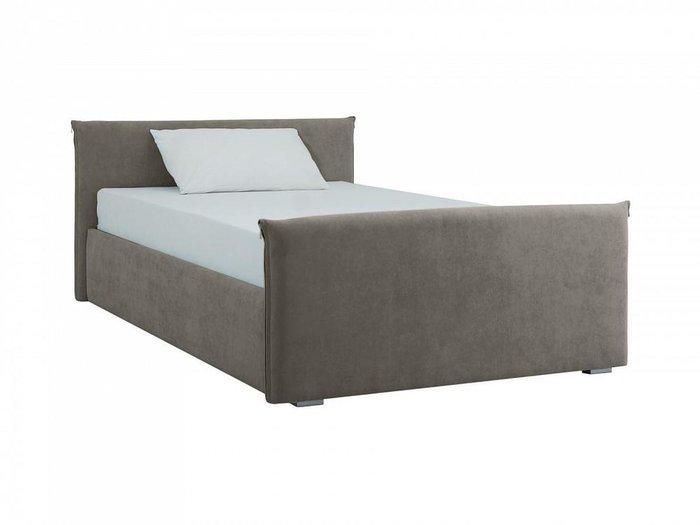 Кровать Studio серого цвета 120x200 - лучшие Кровати для спальни в INMYROOM