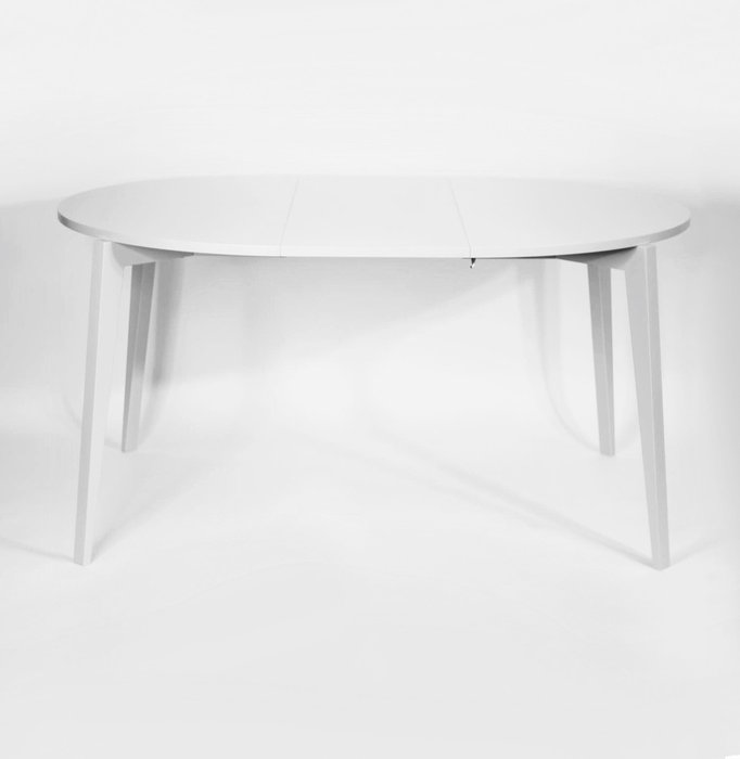 Раскладной обеденный стол Circus белого цвета - купить Обеденные столы по цене 46173.0