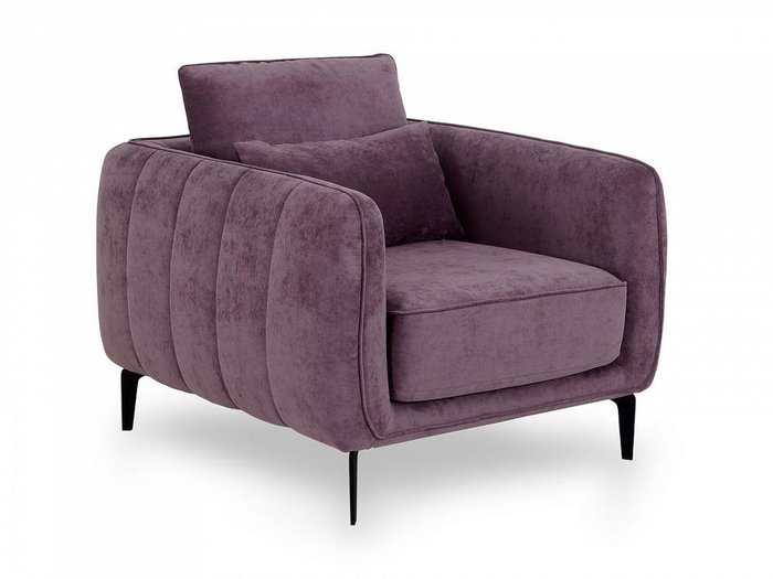 Кресло Amsterdam фиолетового цвета - купить Интерьерные кресла по цене 58050.0