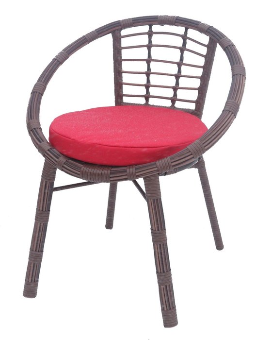 Набор мебели Амальфи коричневого цвета - купить Комплекты для сада и дачи по цене 13644.0