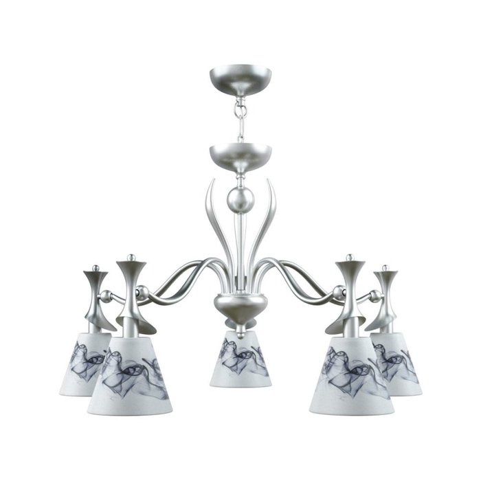 Подвесная люстра Modern с серебристым основанием  - купить Подвесные люстры по цене 2940.0
