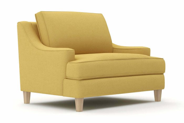 Кресло Encel желтого цвета - купить Интерьерные кресла по цене 27990.0