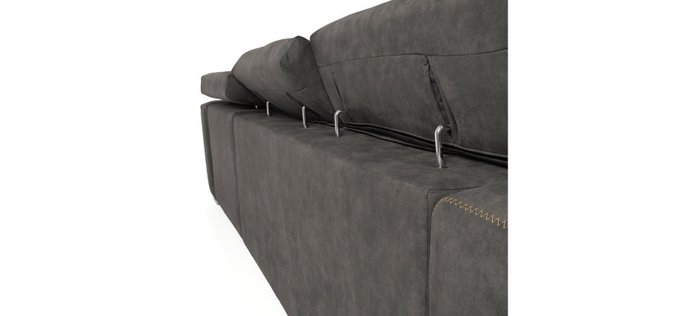 Угловой диван Singapore темно-серого цвета - лучшие Угловые диваны в INMYROOM