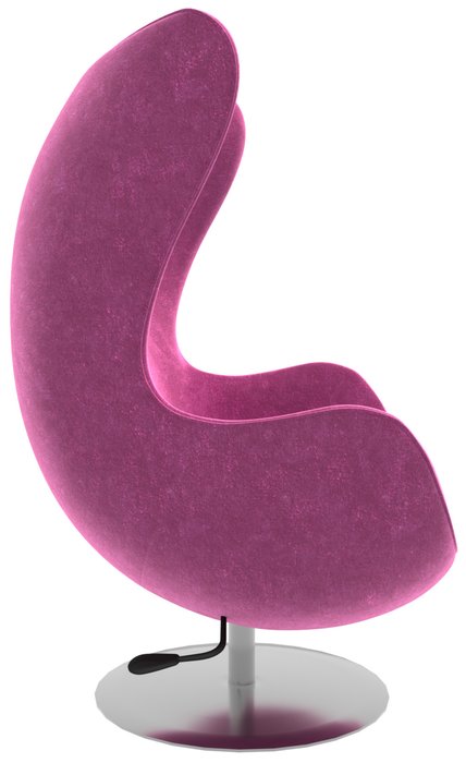 Кресло Egg темно-розового цвета - лучшие Интерьерные кресла в INMYROOM