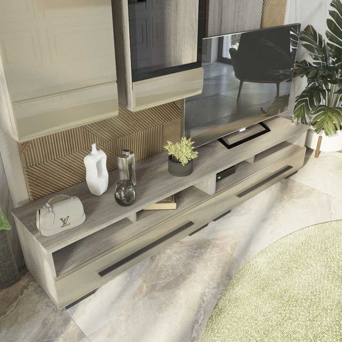 Мебель для гостиной Летиция №14 коричневого цвета - лучшие Гостиные гарнитуры в INMYROOM