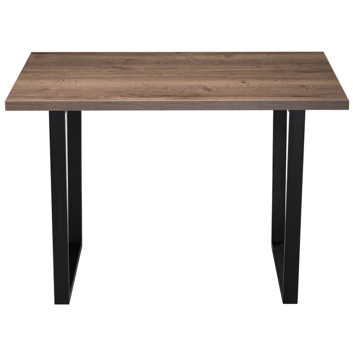 Обеденный стол Эльпатия черно-коричневого цвета - купить Обеденные столы по цене 10486.0