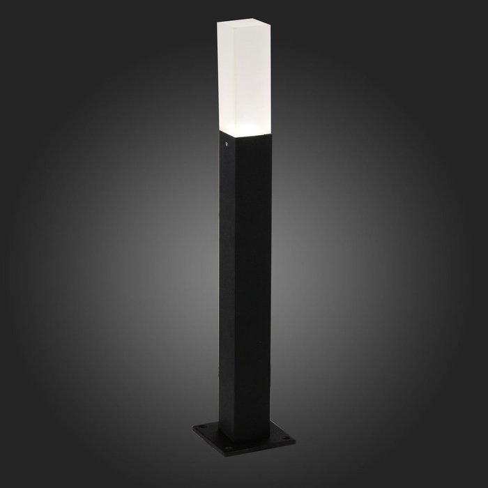 Уличный светодиодный светильник Vivo бело-черного цвета - лучшие Наземные светильники в INMYROOM