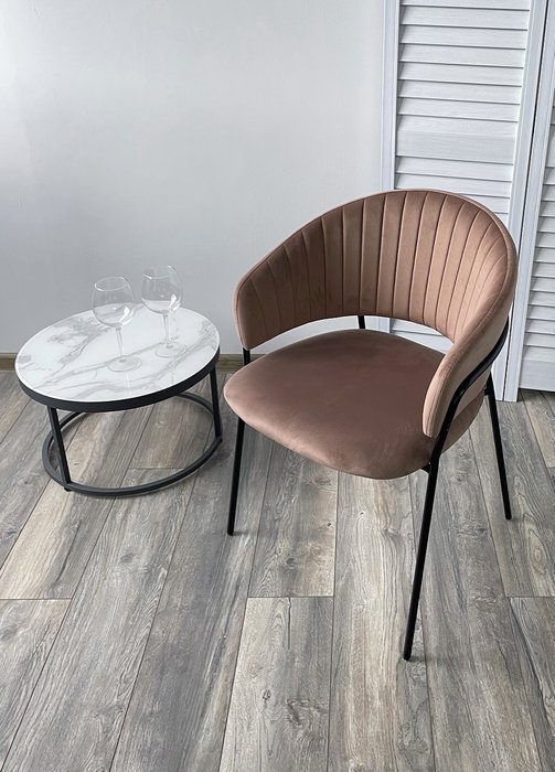 Стул Гемма коричневого цвета - купить Обеденные стулья по цене 7155.0