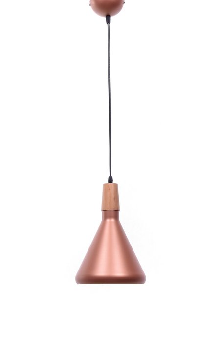Подвесной светильник Bafido цвета розового золота - лучшие Подвесные светильники в INMYROOM