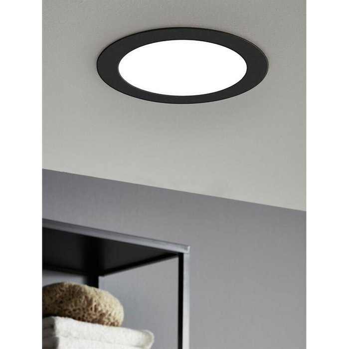 Светильник точечный Fueva диаметр 22 черно-белого цвета - купить Потолочные светильники по цене 2490.0