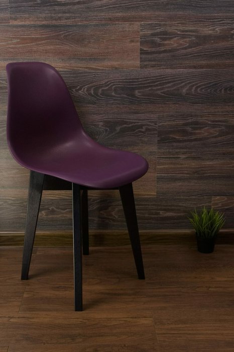 Стул Сашш фиолетово-черного цвета - купить Обеденные стулья по цене 4490.0